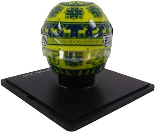 Valentino Rossi Moto GP Winter Test 15 Scale Helmet 2015 Season Mini Helmet