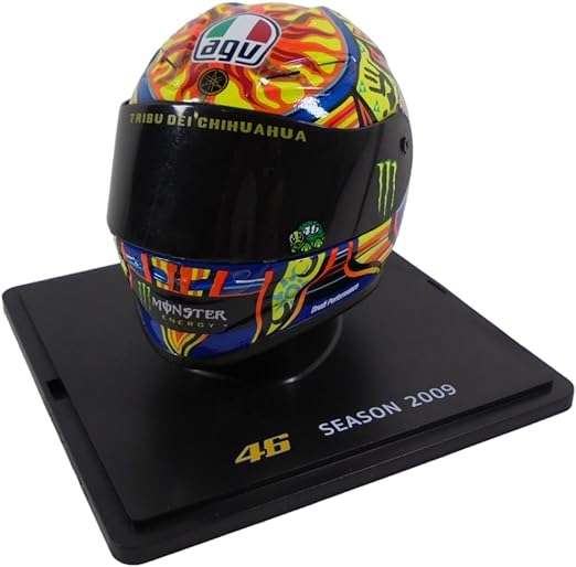 Valentino Rossi Moto GP Season 2009 Mini Helmet