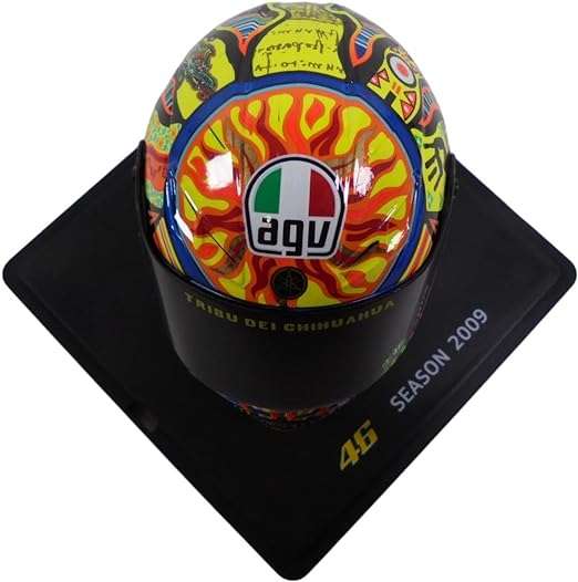 Valentino Rossi Moto GP Season 2009 Mini Helmet