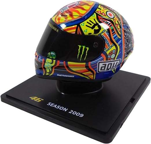 Valentino Rossi Moto GP Season 2009 Mini Helmet