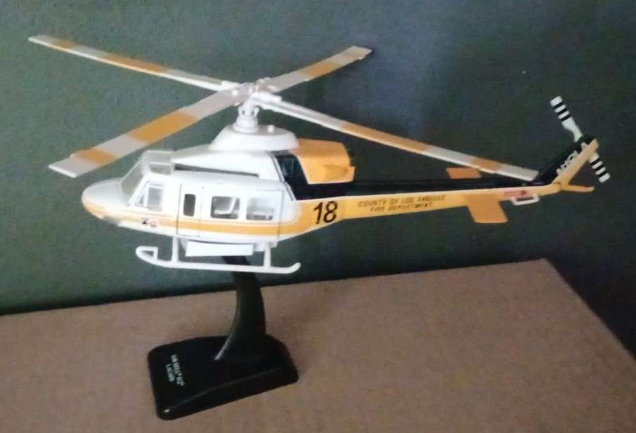 Die Cast Helicopter San Francisco Fire