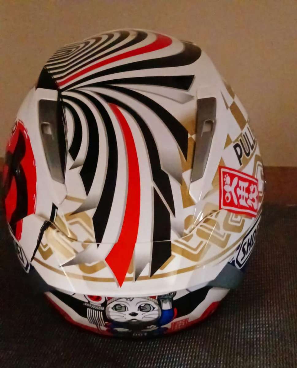 Full Face Marquez 93 Motorcycle Helmet Large - Qike Replica