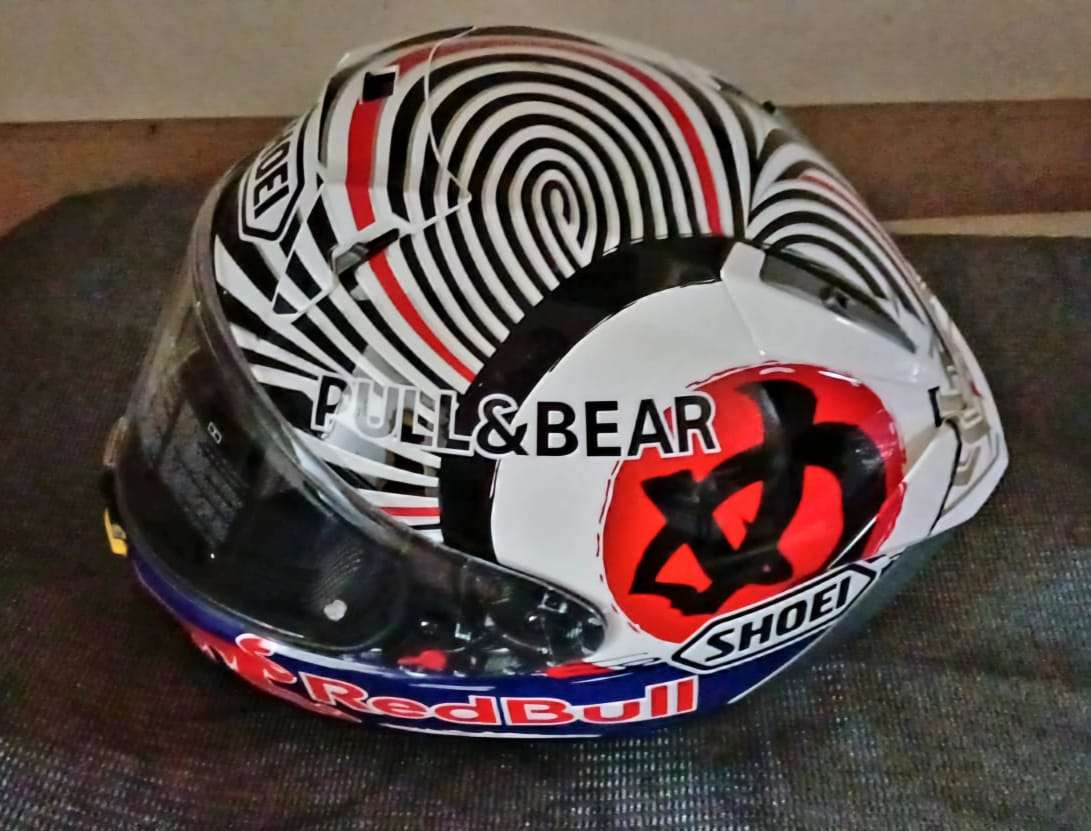 Full Face Marquez 93 Motorcycle Helmet Large - Qike Replica