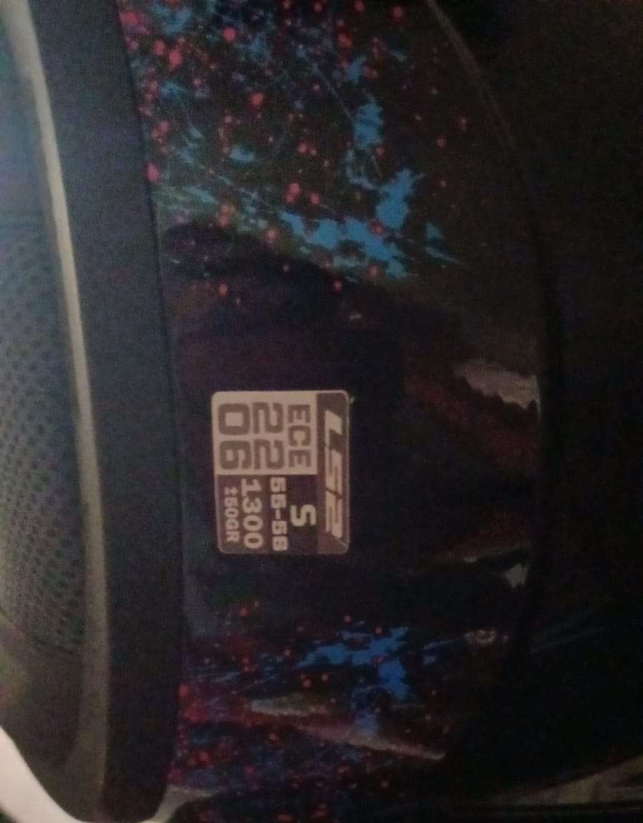 LS2 Motorcycle Helmet Zombie - Small