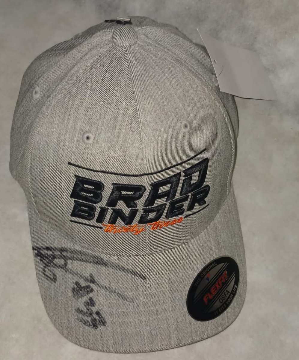 Motogp Brad Binder #33 autographed cap 3