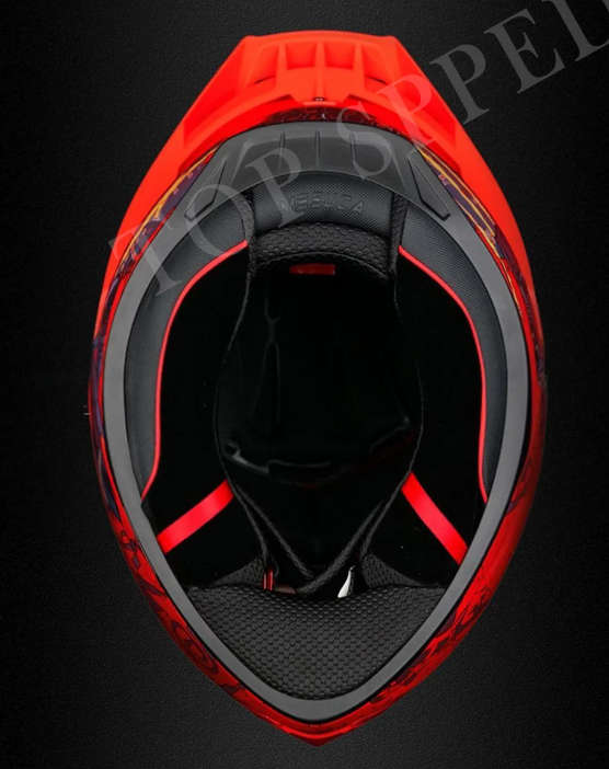 Full Face Deadpool Motorcycle Helmet Medium