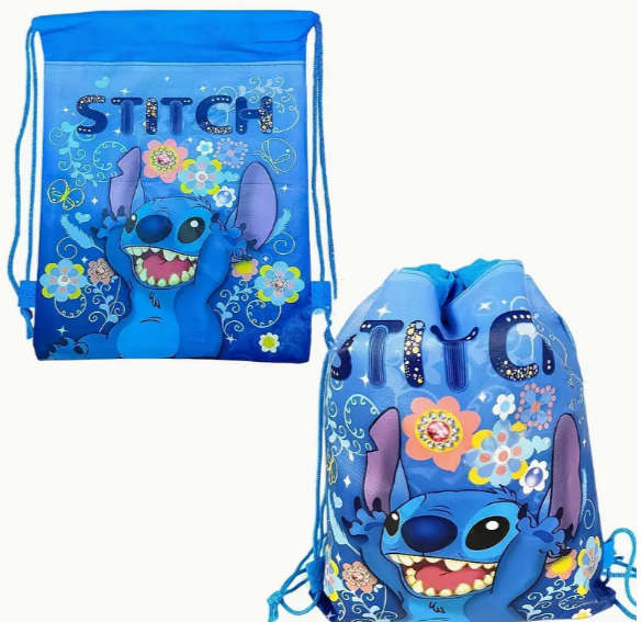 Disney Stitch Drawstring Pouch - Blue