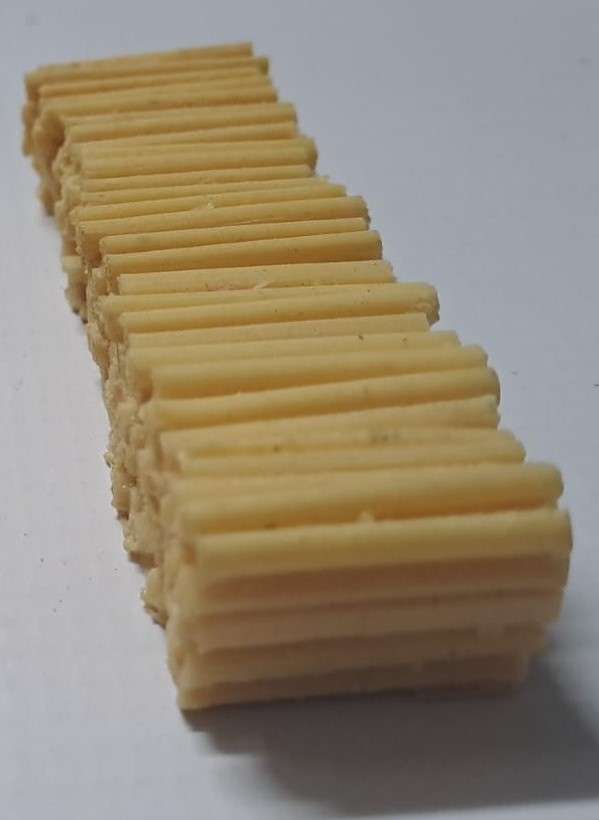 Model Trains HO 1 x Wood piles for Sawmill or flatbed (Unpainted)