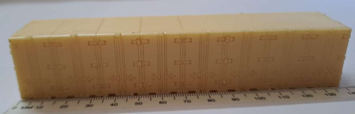 Model Trains HO 1 x Container Load - Big Container for container yard (Unpainted)