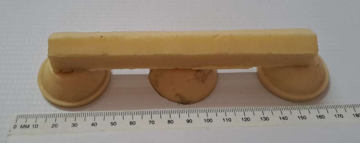 Model Trains HO 3 x Silo tops & 1 x Walkway (Sale) (Unpainted)