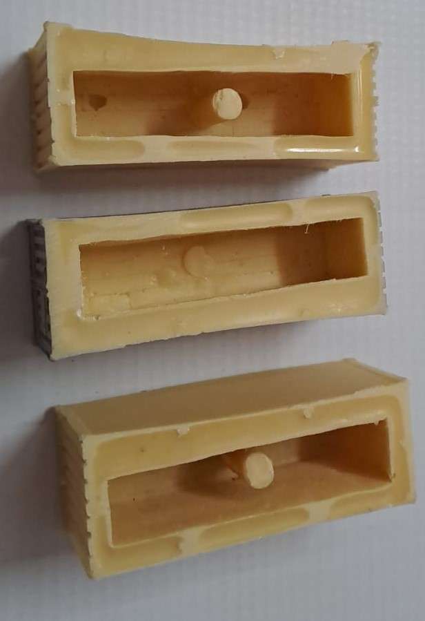 Model Trains HO 3 x Container Load - Short Container for container yard (Sale) (Unpainted)