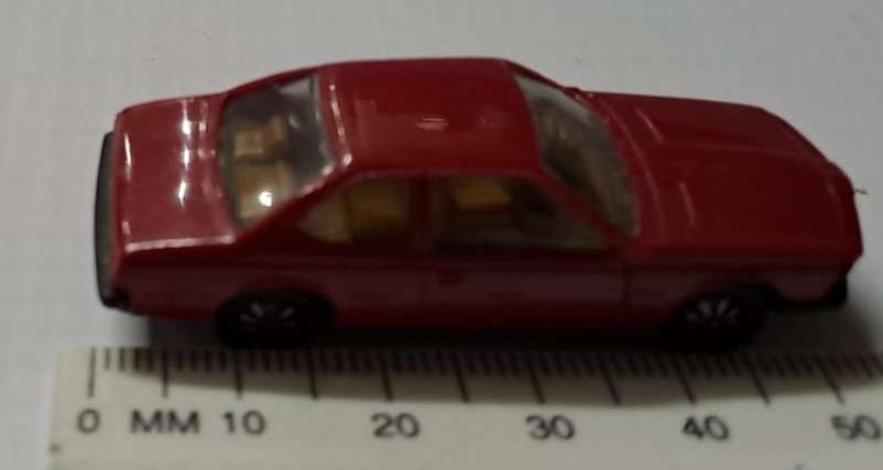 Model Trains/Cars HO 1 x Herpa BMW 633 CSI (Red)