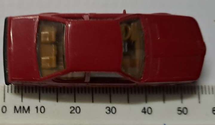 Model Trains/Cars HO 1 x Herpa BMW 633 CSI (Red)