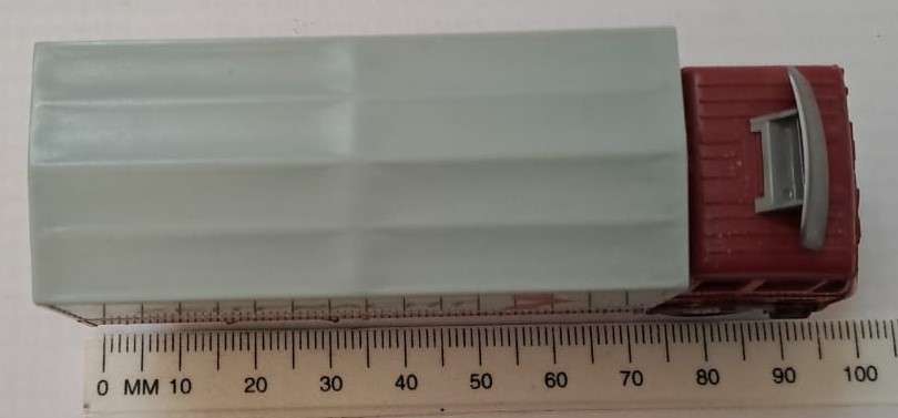 Model Trains/Cars HO 1 x Wiking Mercedes Benz Zeitfracht Truck.