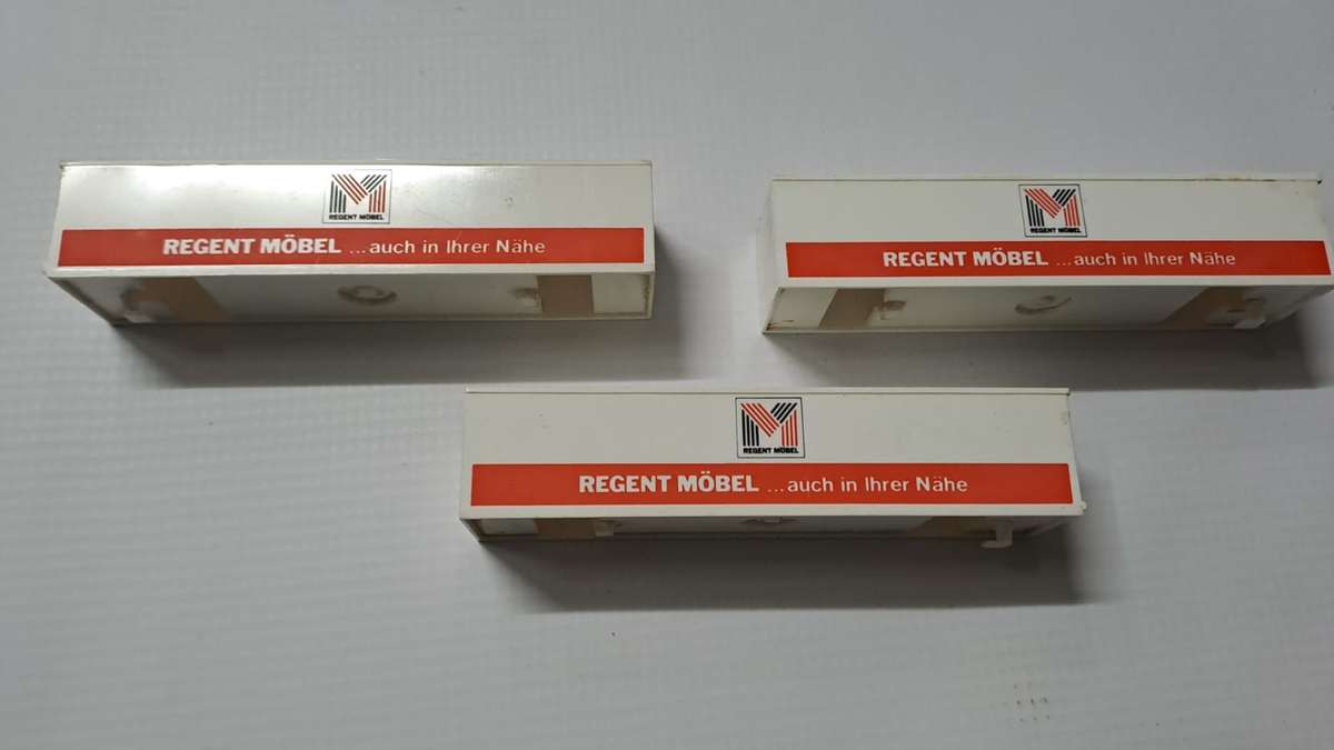 Model Trains 1:87 HO - Truck Trailer bodies (fleet of 3)
