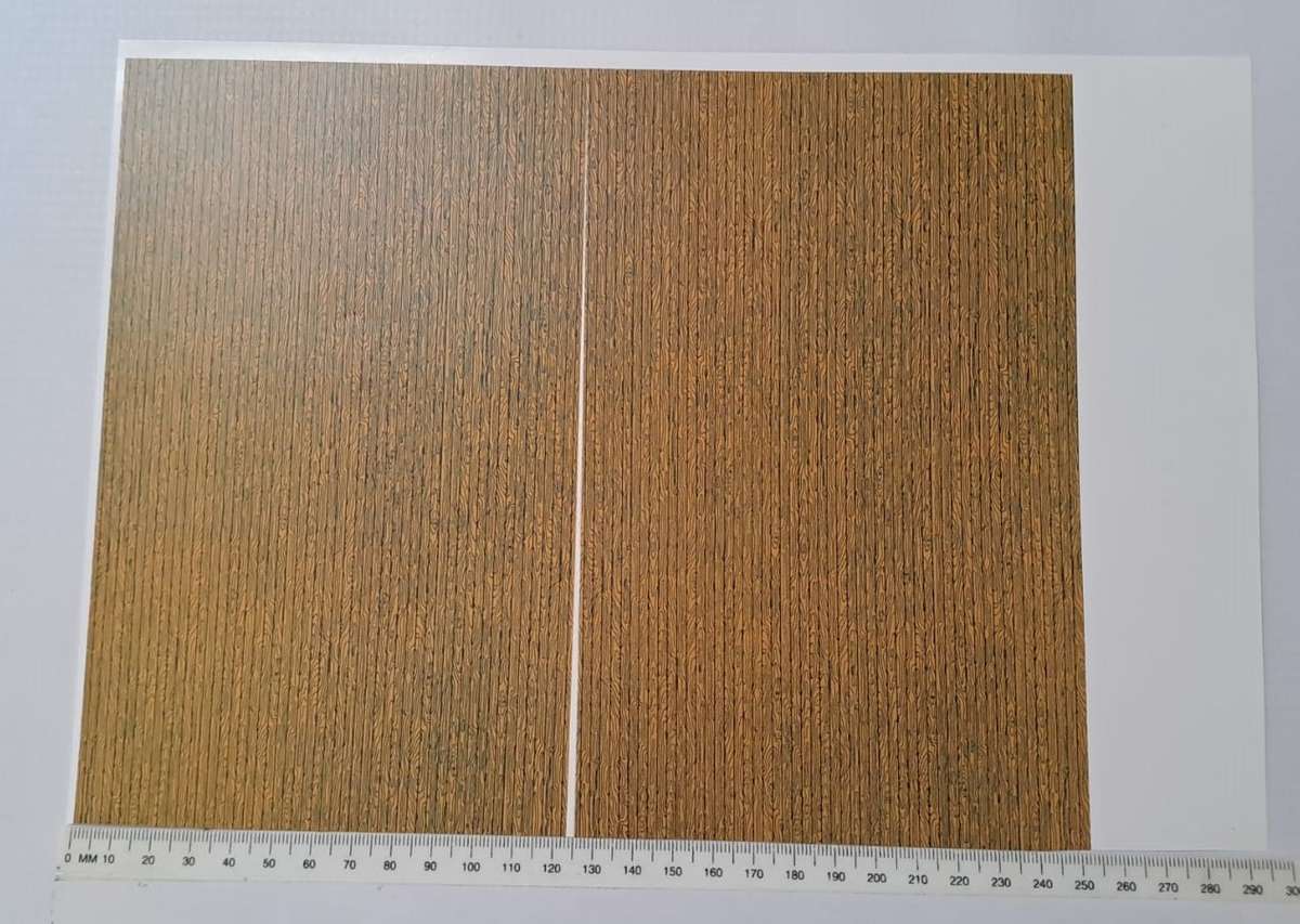 Model Trains 1:87 HO 1 x Printed gloss paper to stick on buildings. (248mm x 198mm)