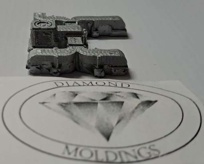 Model Trains N-Scale - 1 x Roof Aircon Fittings - 34mm x 34mm x 8mm