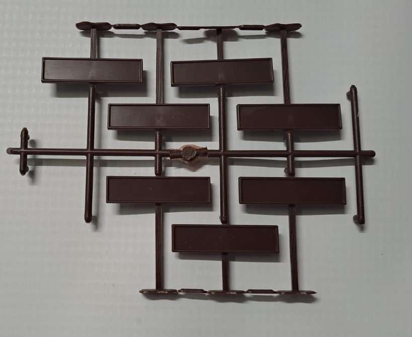 Model Trains HO-Scale 7 x Sign Boards.