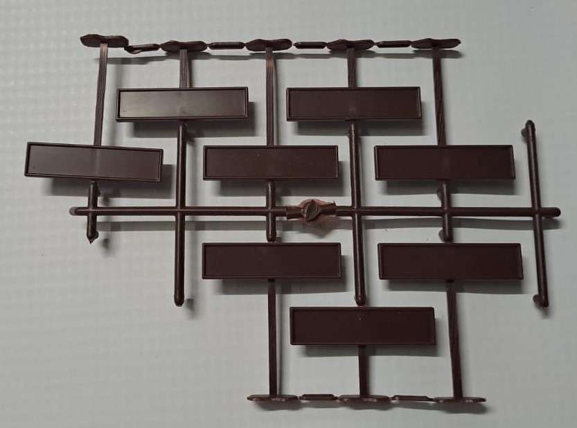 Model Trains HO-Scale 8 x Sign Boards.