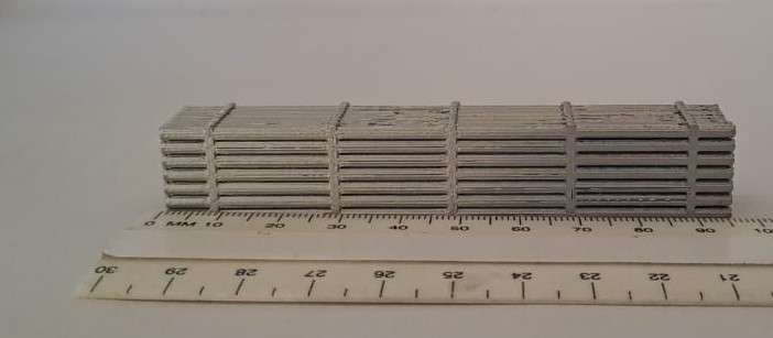 Model Trains N-Scale - 1 x Pipe Bundle (x56) - 95mm x 16mm x 16mm