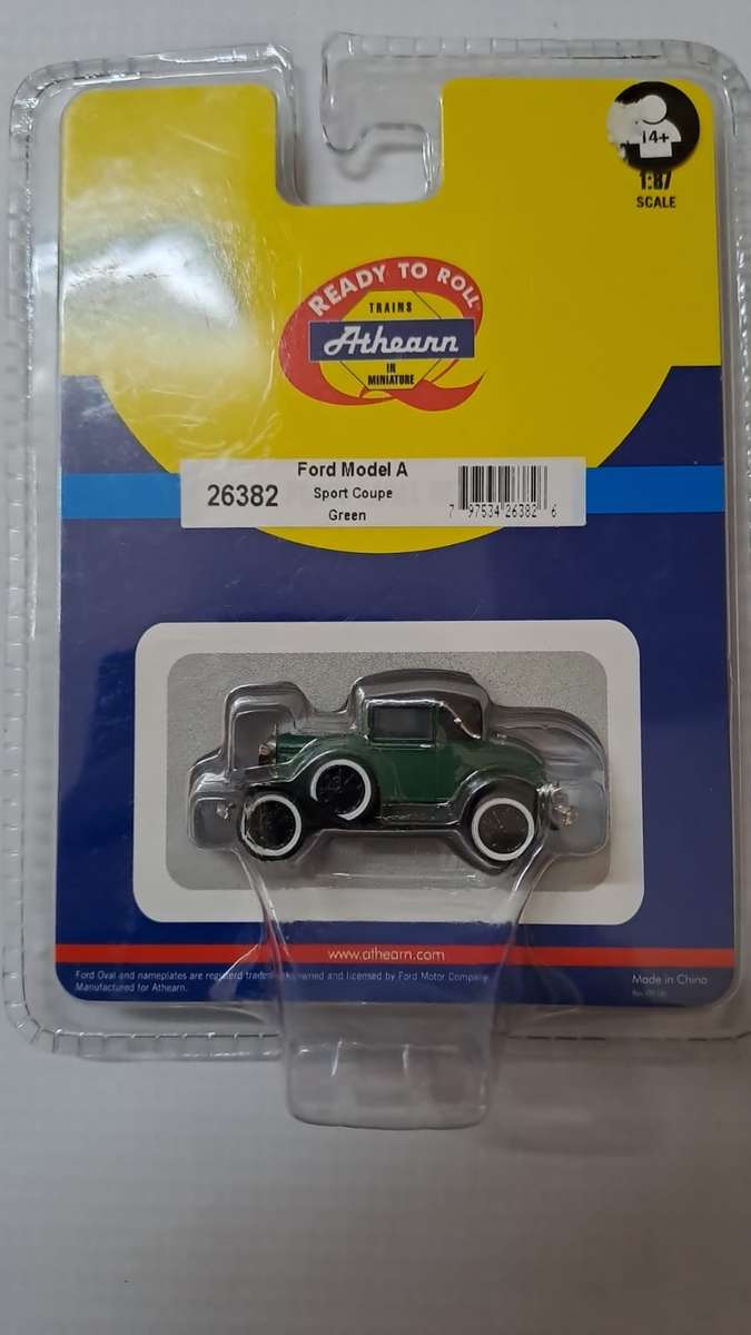Model Trains 1:87 HO 1 x Ford Model A car.