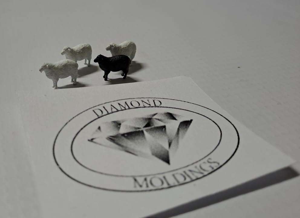 Model Trains 1:87 HO - Animals - Sheep (x4)