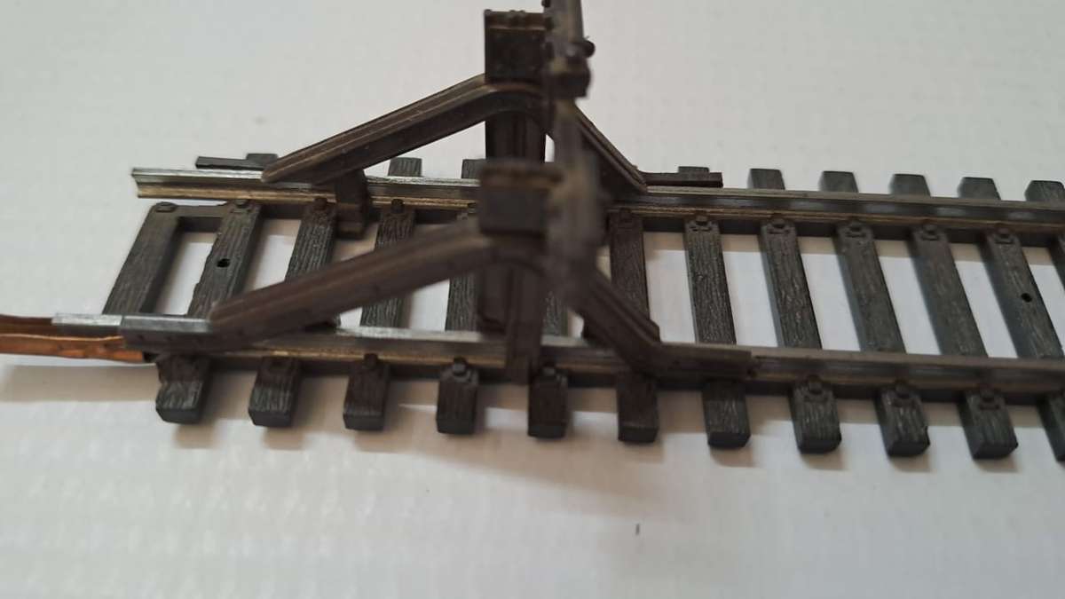 Model Trains HO-Scale 1 x Buffers (plastic).