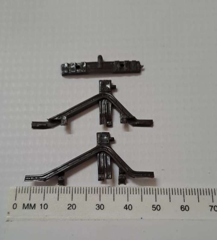 Model Trains HO-Scale 1 x Buffers (plastic).