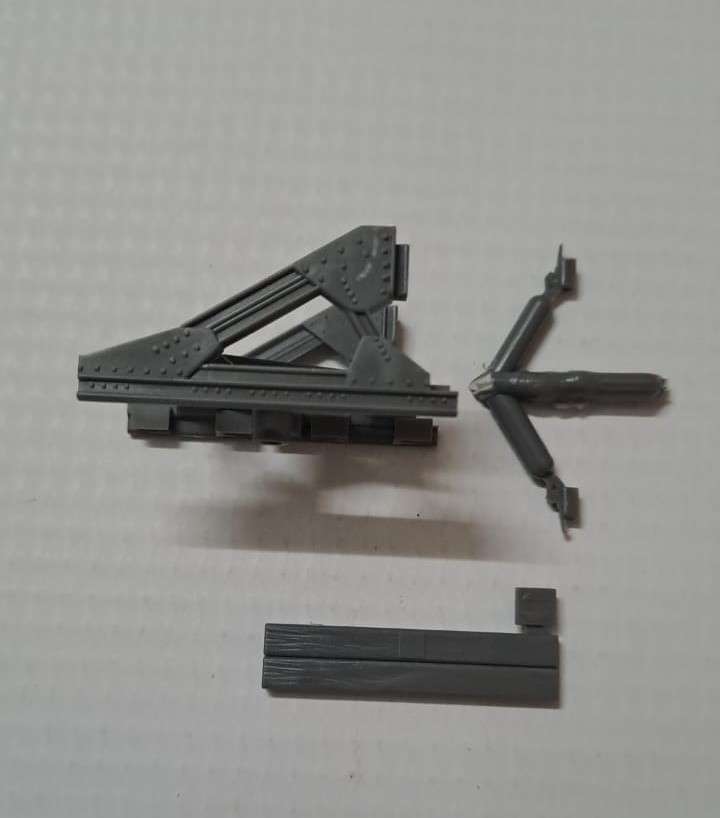 Model Trains HO-Scale 1 x Buffers (plastic).