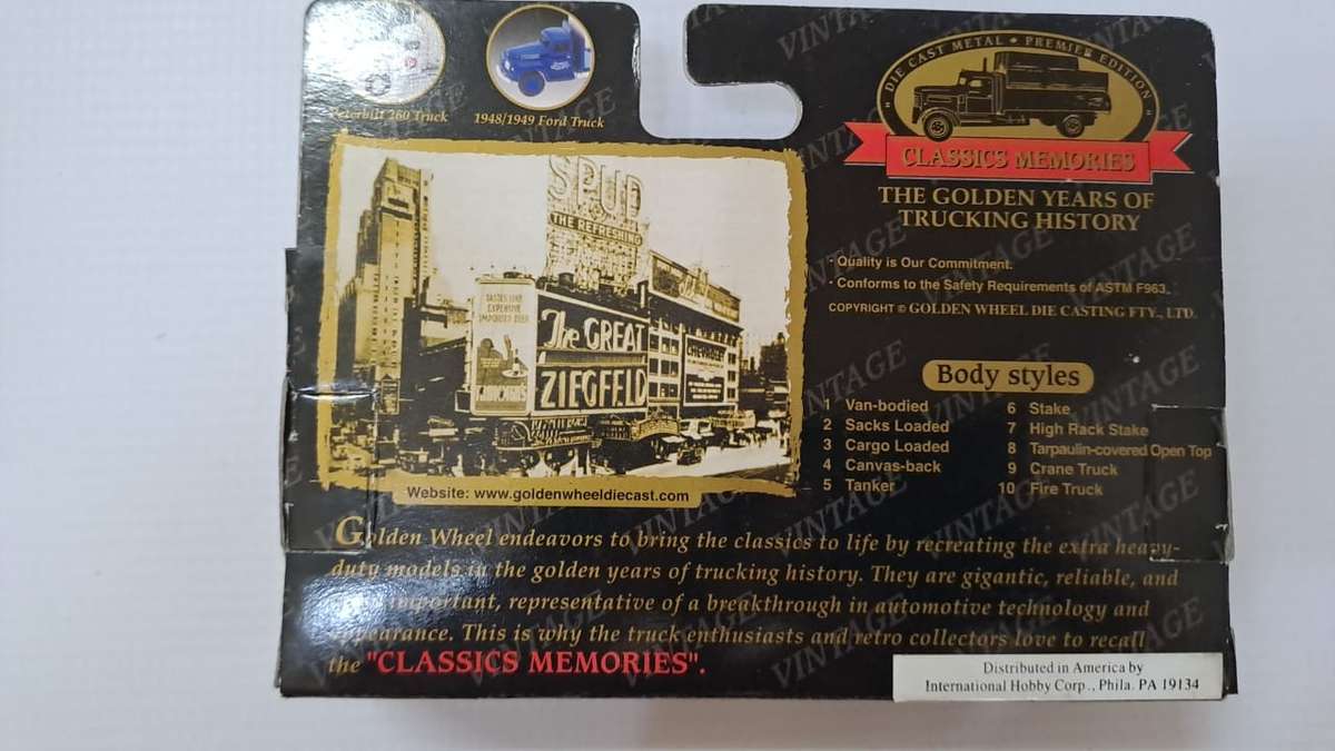 Model Trains/Diecast Cars HO 1 x Peterbilt Truck - Easy on the wind.