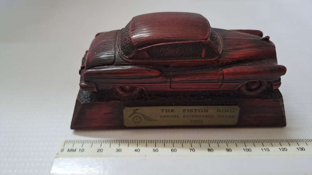 Car Trophy - The Piston Ring Annual Attendance award 2008