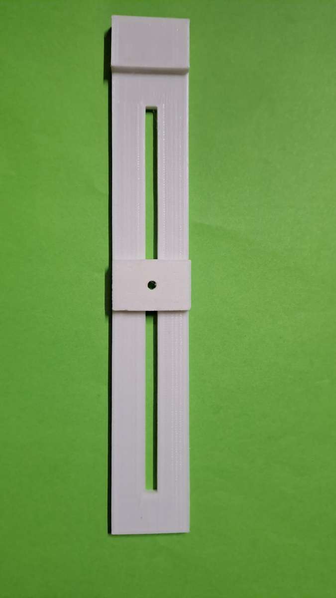 Model Trains 1:87 H0 - Gauge Parallel Track Adjustable Tool. - 165mm x 25mm x 6mm