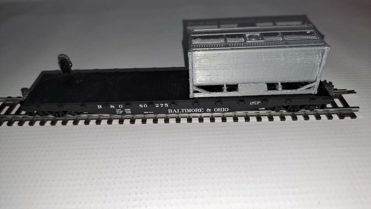 Model Trains 1:87 H0 - Container Load for liquids. - 68mm x 27mm x 27mm