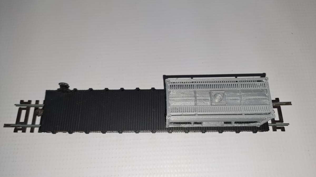 Model Trains 1:87 H0 - Container Load for liquids. - 68mm x 27mm x 27mm