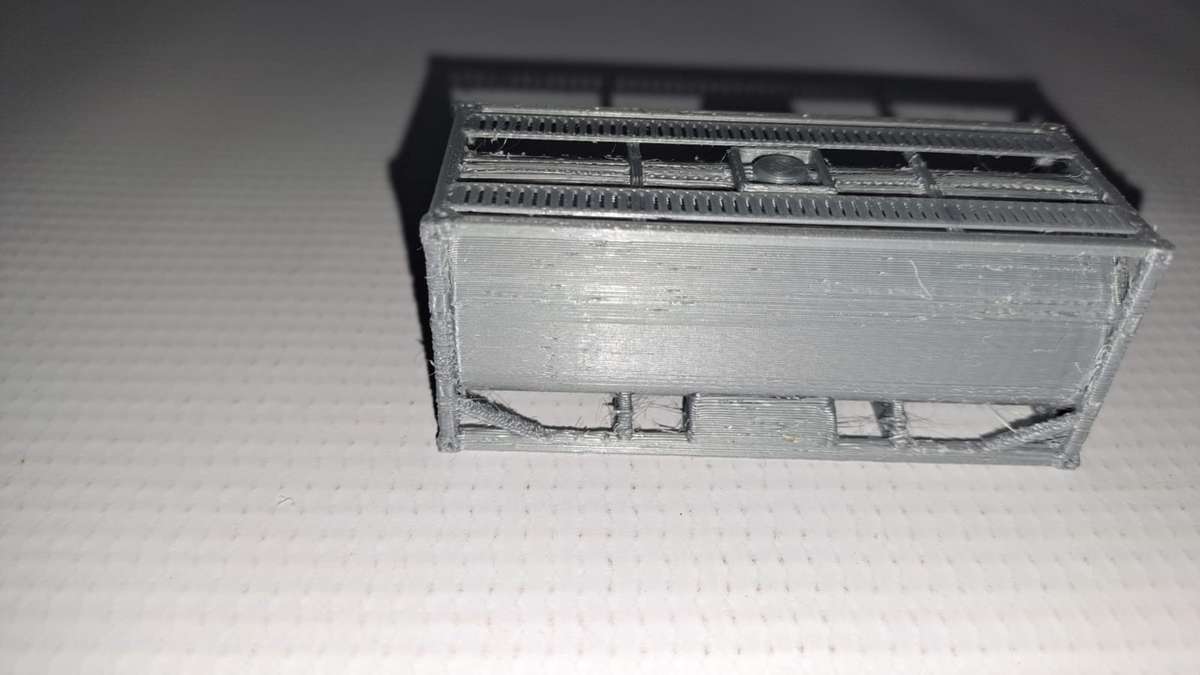 Model Trains 1:87 H0 - Container Load for liquids. - 68mm x 27mm x 27mm