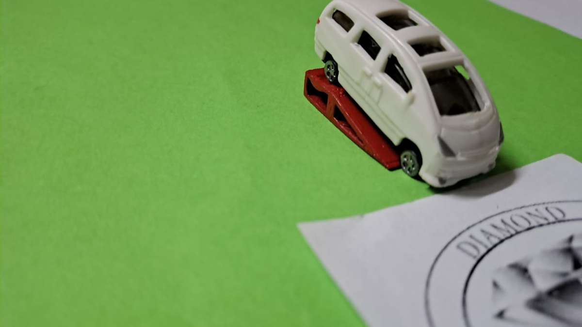 Model Trains 1/87 H0 - Ramps for Cars (x2, Red)