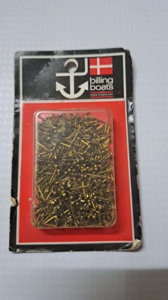 Model Trains HO 1 x Pack Track nails. 8mm long.