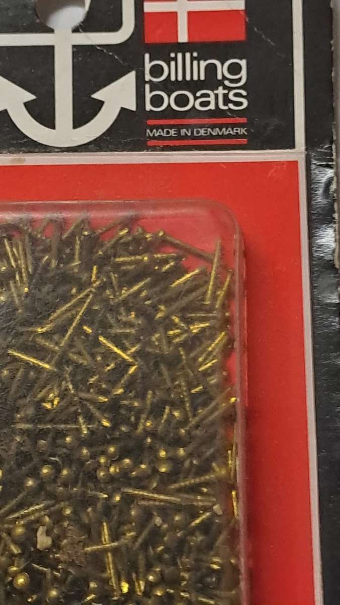 Model Trains HO 1 x Pack Track nails. 8mm long.
