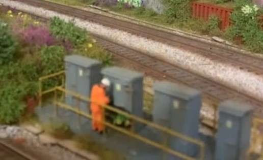 Model Trains HO - Elect. Boxes Set of 4