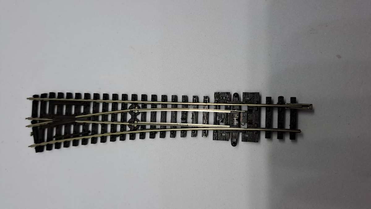 Model Trains N Scale 1 x Points no motor.