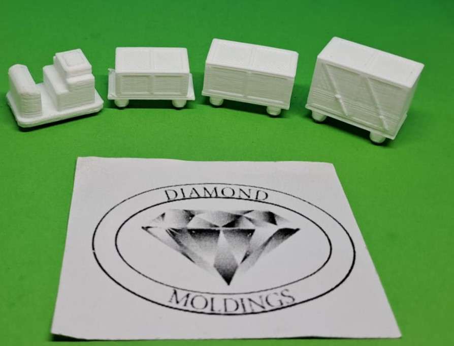 Model Trains 1:87 HO - Station Luggage Carrier 1