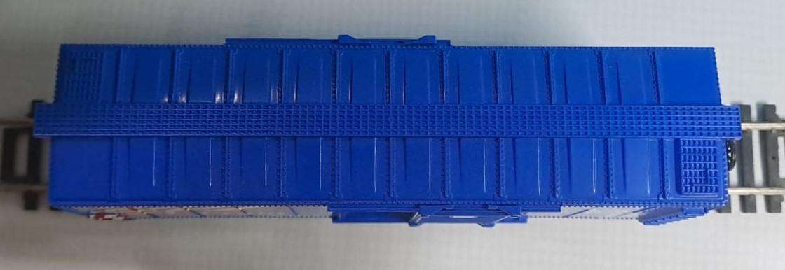 Model Trains HO 1 x Life-Like - Box Wagon - From Sea to Shining Sea, with plastic wheels & Horn Hook