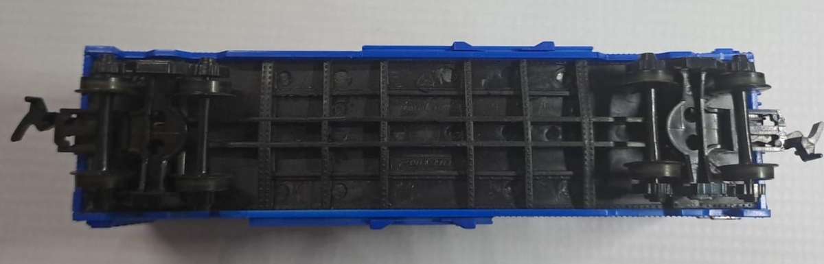 Model Trains HO 1 x Life-Like - Box Wagon - From Sea to Shining Sea, with plastic wheels & Horn Hook