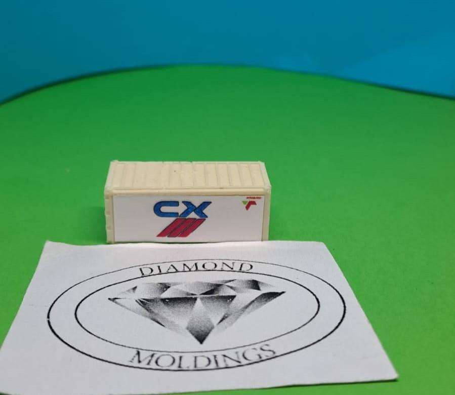 Model Trains N - 1 x Container Transnet with CX - 37mm x 16mm x 17mm