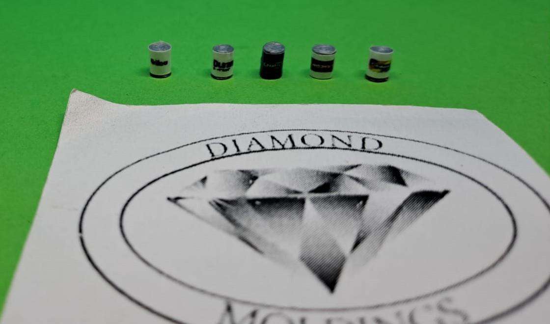 Model Trains HO - 1 x Bag of Paint 20 Liter Drums (x5) - 4diameter x 5mm