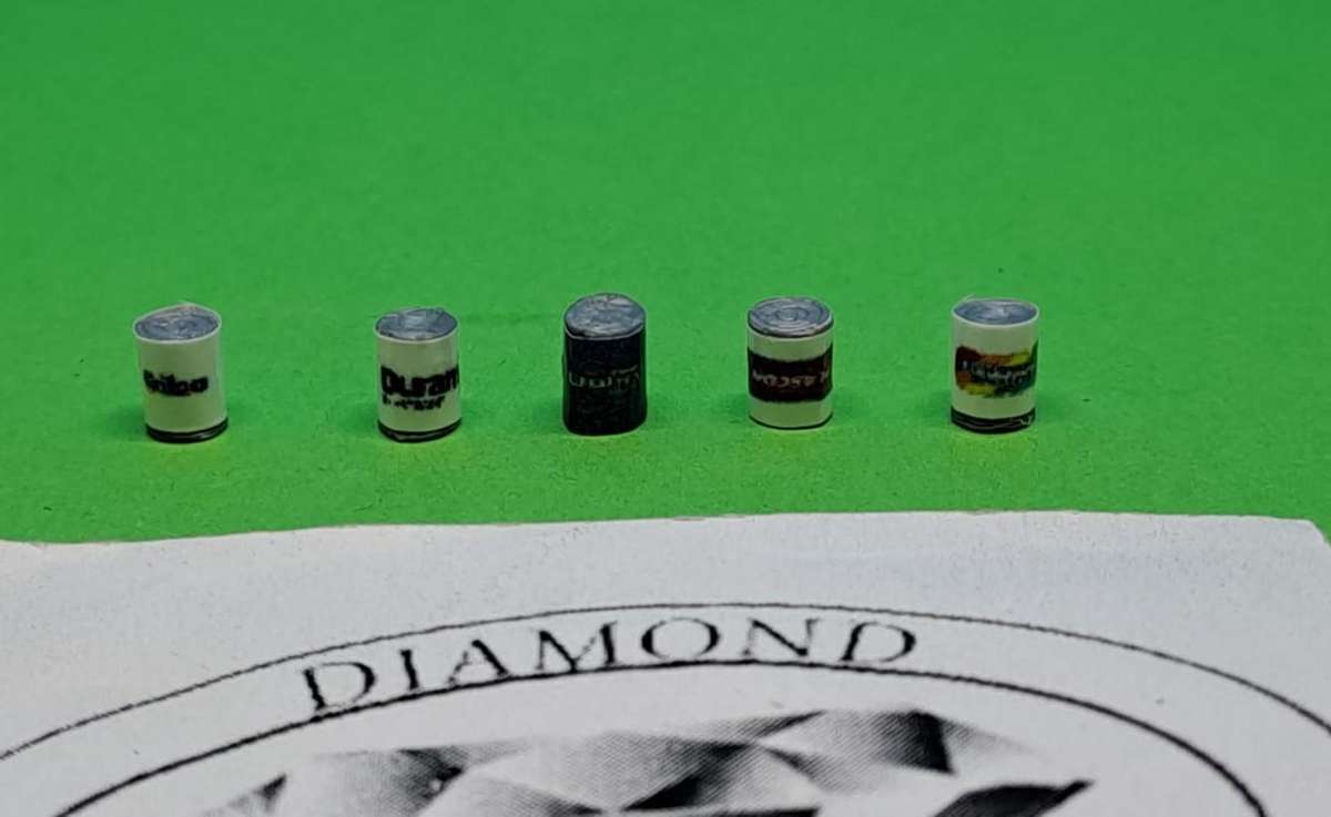 Model Trains HO - 1 x Bag of Paint 20 Liter Drums (x5) - 4diameter x 5mm