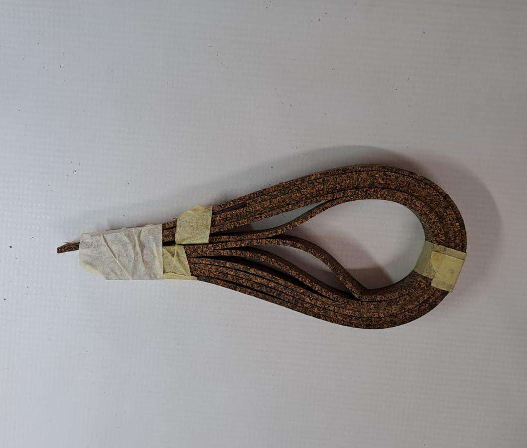 Model Trains N-Scale - 1 x Cork 6 x lengths +- 2420mm x 16mm