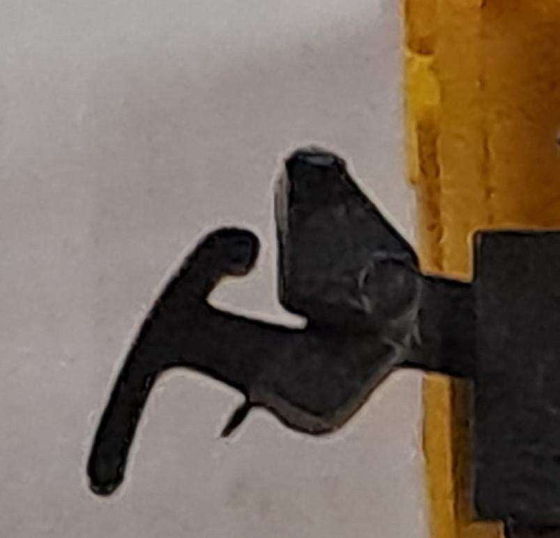 Model Trains HO 1 x Union Pacific hopper, with plastic wheels & 1x KD & 1x Horn hook coupler.