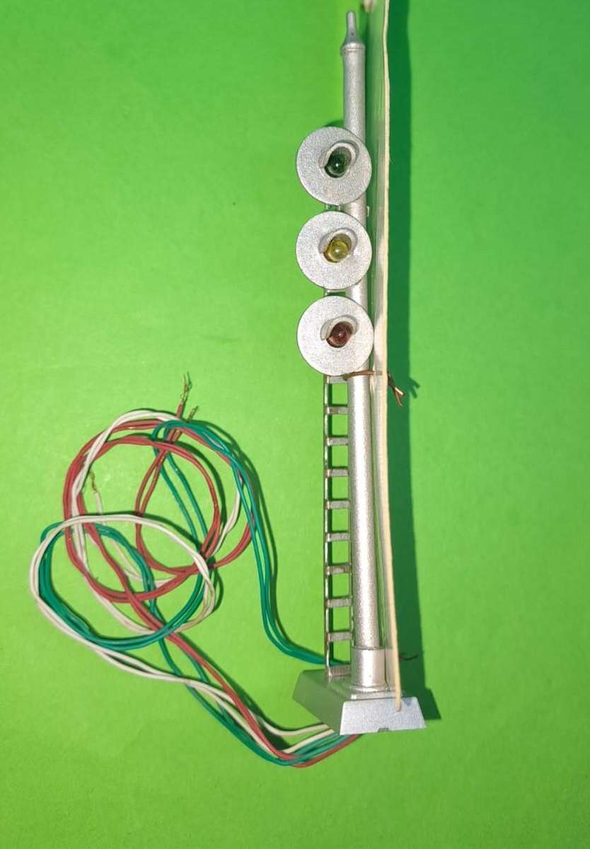 Model Trains HO 1 x Signal (green/yellow/red)