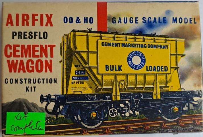 Model Trains HO 1 x Airfix - Cement Wagon Construction Kit. (Plastic, see Pic's)